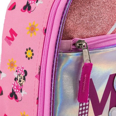Disney Kids' Minnie Mouse 14" Backpack - Pink