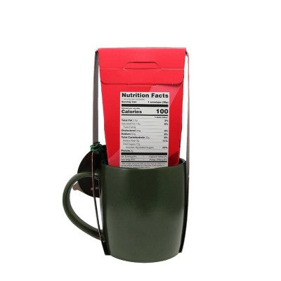 Starbucks Green Ceramic Mug With Cocoa Gift Set - 1oz/2pc