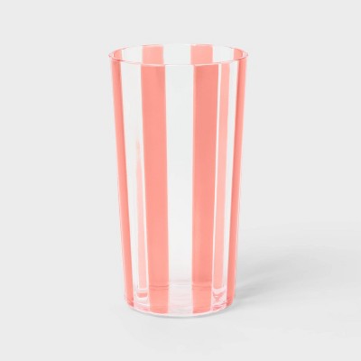 4pk 18 fl oz Striped Tumblers - Sun Squad
