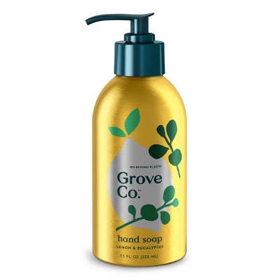 Grove Co. Lemon & Eucalyptus Hand Soap - 7.5 fl oz