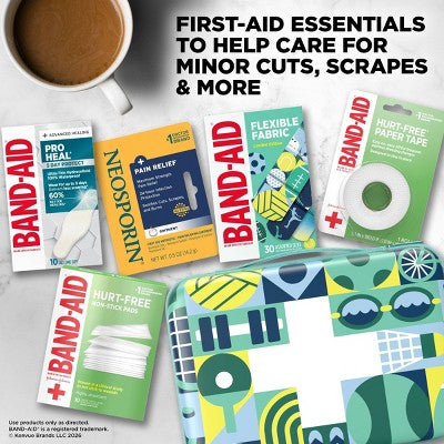 Band-Aid Brand Build Your Own First-Aid Kit Icon Bag