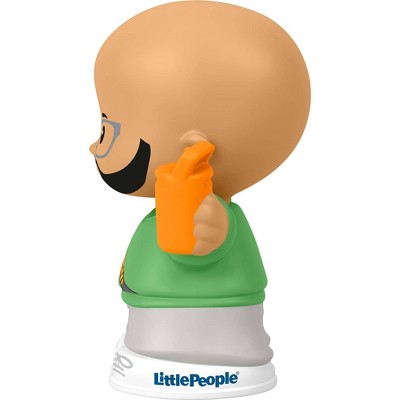 Fisher-Price Little People Athleisure Dad Character Figure for Toddlers & Kids