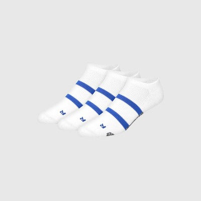 Hanes Premium Men's Compression No Show Socks 3pk - White 6-12