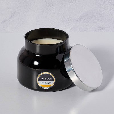 Capri Blue Signature Volcano Jar Candle 19oz Black