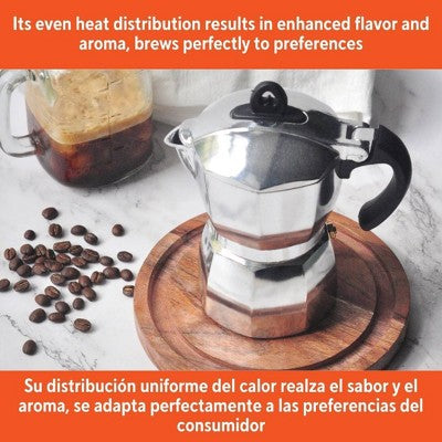 IMUSA 6c Epic Stovetop Espresso Maker