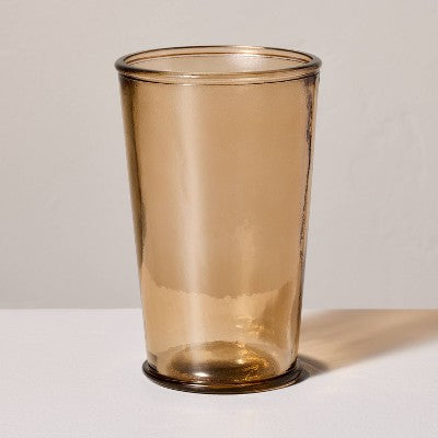 16oz Recycled Glass Tumbler Tan - Hearth & Hand with Magnolia