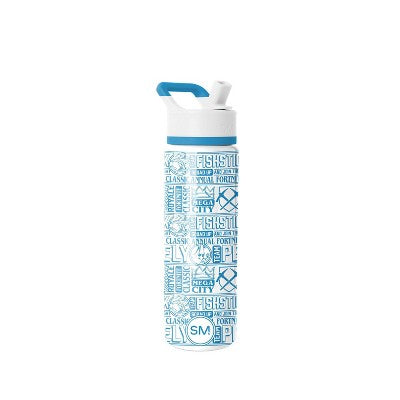 Simple Modern 22oz Fortnite Water Bottle Light Blue