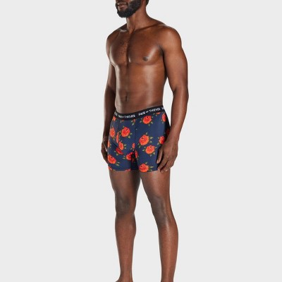 Pair of Thieves Men's Floral Super Fit Boxer Briefs 2pk - Multi XL