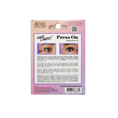 Ardell Press-On Overlash False Eyelashes - Natural 110 - 30ct