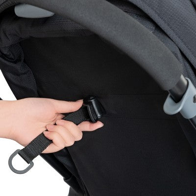 Evenflo Pivot Modular Travel System with LiteMax Infant Car Seat with Anti-Rebound Bar - Oxford Black (LOCAL PICKUP ONLY)