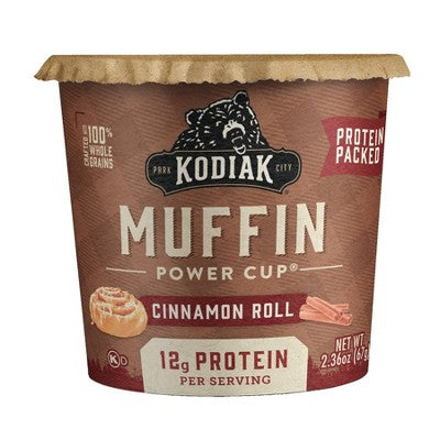 Kodiak Protein-Packed Cinnamon Roll Muffin Power Cup - 2.36oz