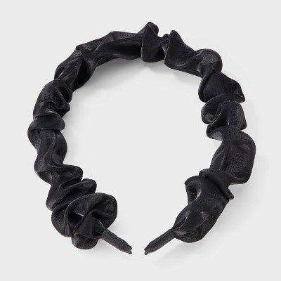 Girls' Chiffon Headband - art class Black