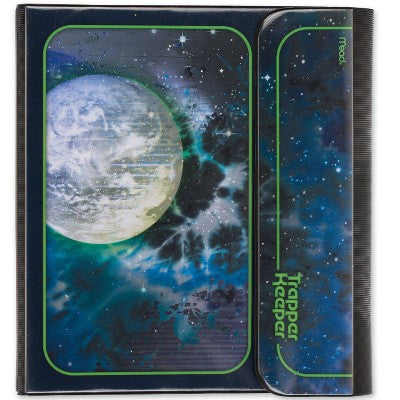 Mead Trapper Keeper 1" Round Ring Binder Moon