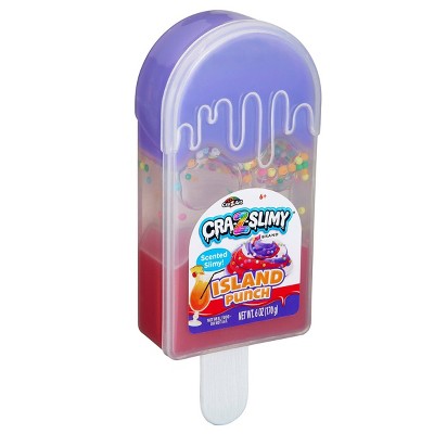 Cra-Z-Slimy Island Punch Scented Slime with Popsicle Shaped Container