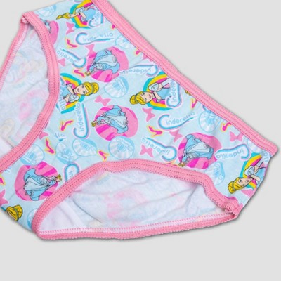 Girls' Disney Princess 7pk Underwear - 8