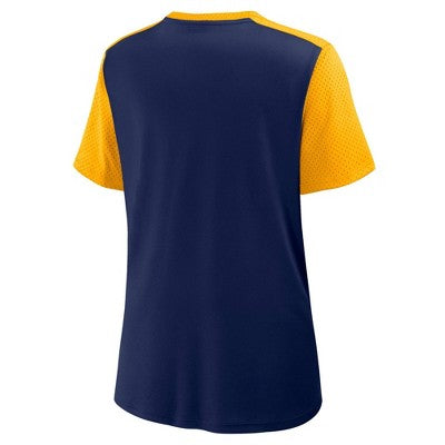 NCAA West Virginia Mountaineers Women's Fashion Jersey - L