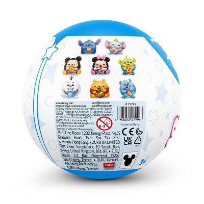 Snackles Disney 5" Capsule Stuffed Animal: Characters Include Bear, Elephant, Mouse, Monster, Alien