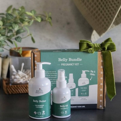 Earth Mama Belly Bundle Pregnancy Skincare Kit - 2ct