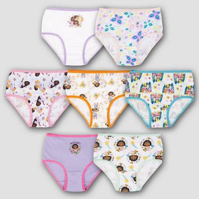 Toddler Girls' Disney 7pk Briefs - 2T-3T