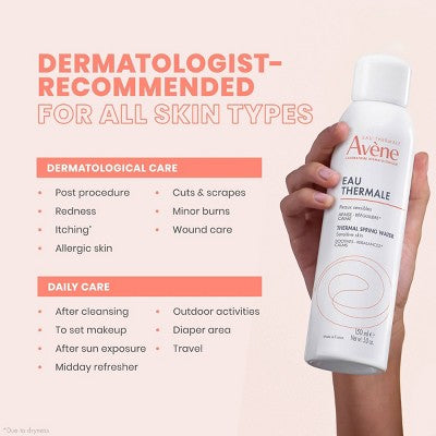 Avene Thermal Spring Water Facial Mist Spray - 5 fl oz
