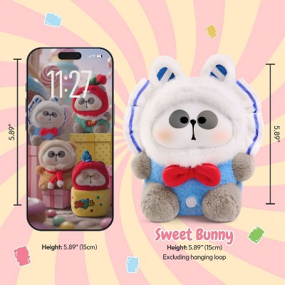 Mr. Pa Candy Series Plush Collectible Surprise Blind Box Mystery Toy