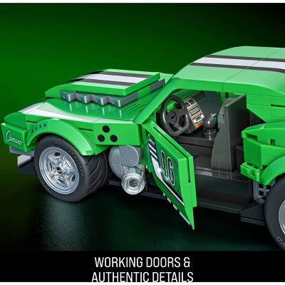 Mattel Brick Shop Hot Wheels Custom 68 Camaro Building Kit - 289pc