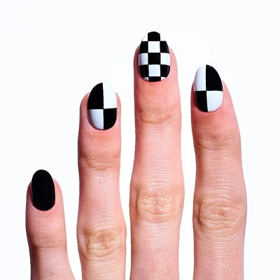 Chillhouse Chill Tips Press-On Nail Set - Design Studio - SK8TR GRL - 24ct