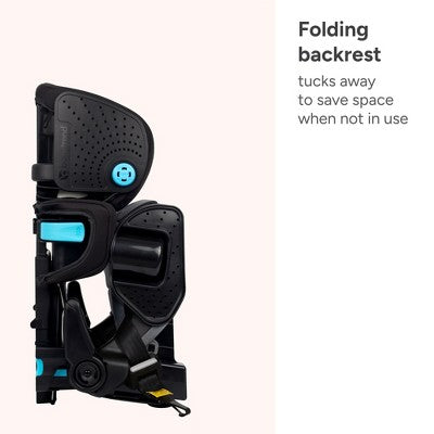 Baby Trend Koa Slim High Back Booster Car Seat with Side Sun Visors and Latch - Cosmic Gray: 120 lbs Maximum Weight, 9.75 lbs Product Weight (LOCAL PICKUP ONLY)