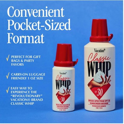Vacation Classic Sunscreen Whip - SPF 30 - 1.4oz