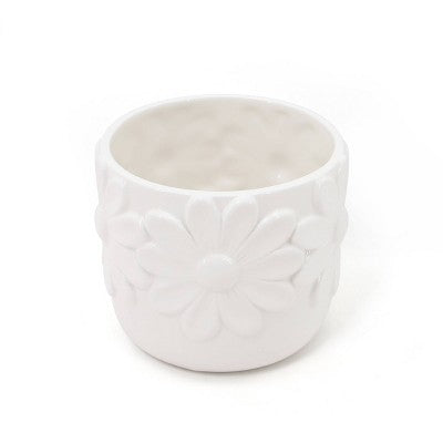 Ceramic Vessel White - Bullseye's Playground