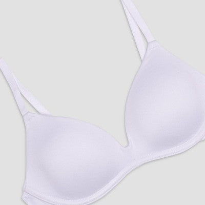 Maidenform Girls' Microfiber Underwire Bra - White 36A