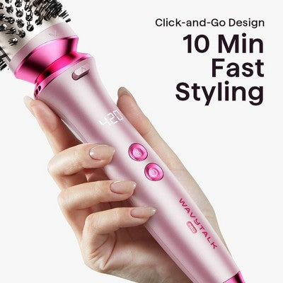 Wavytalk Heatwave Pro 5-in-1 Curling Wand Set, Includes Thermal Brush and 4 Interchangeable Ceramic Barrel for Multiple Styles, Model 350S