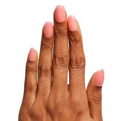 Olive & June Round Press-On Fake Nails - Pink Jelly - 42ct