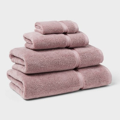Oversized Spa Plush Bath Towel Mauve - Threshold