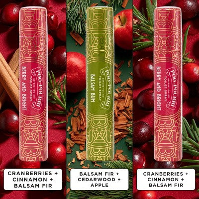 Poo-Pourri 3pk Limited Edition Holiday 2025 10ml Toilet Spray