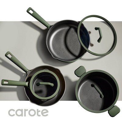 Carote 21pc Nonstick Cookware Set Dark Green (LOCAL PICKUP ONLY)