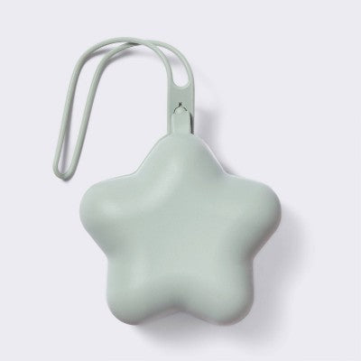 Silicone Paci Pod - Star - Green - Cloud Island: BPA-Free