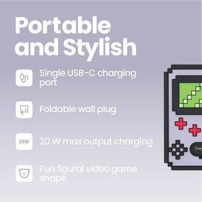 GEMS Figural Wall Charger - Video Game