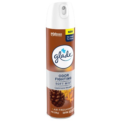 Glade Compressed Gas Aerosol Air Freshener - Cashmere Woods - 8oz