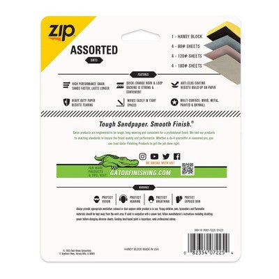 Gator Zip Block Interior Paint Project Kit Yellow