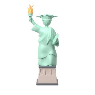 GEMS Figural 2000mAh Power Bank - Statue of Liberty