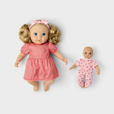 14" Blonde Hair/Blue Eyes Sister Doll - Gigglescape
