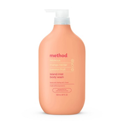 Method Body Wash - Island Mist - 28 fl oz: Paraben-Free, Phthalate-Free, Animal By-Product-Free, For Normal Skin