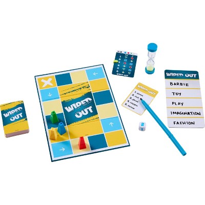 Wiped Out Party Game, Guessing Game for Families, Teens, Adults with Erasable Clues and Blackout Glasses for 3-6 Players