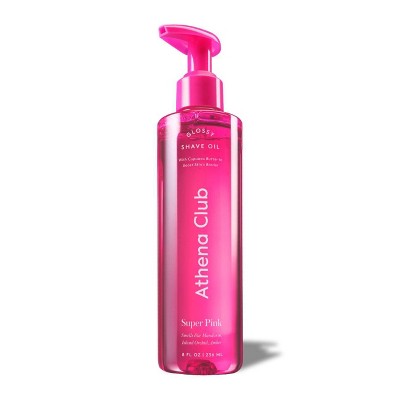 Athena Club Glossy Shave Oil - Super Pink - 8oz