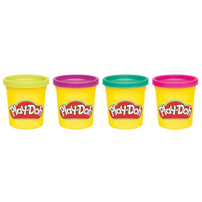 Play-Doh Vibrant Colors 4 Pack Gift for Kids Ages 2 and Up