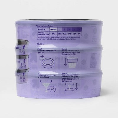 Diaper Pail Refill Bags - 3pk - up&up
