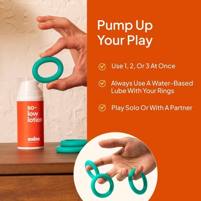 Hello Cake Silicone Rings Set of 3 C-Rings