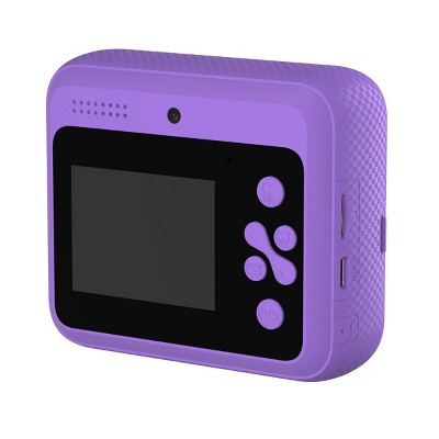 GEMS Kids Instant Camera - Purple: 12MP, 2.4" Screen, USB-C Connection
