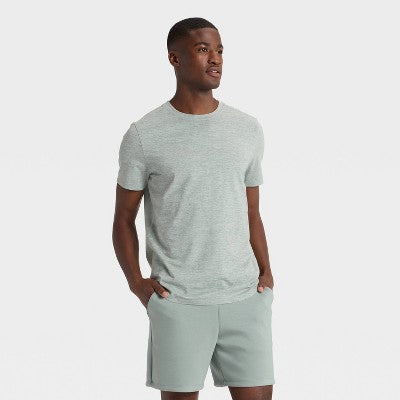 Men's Short Sleeve Soft T-Shirt - All In Motion Leafy Green XL
